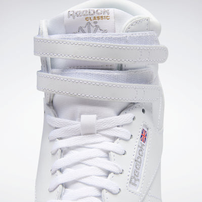 Reebok Footwear Kids Ex-O-Fit Hi Junior Blanc/Argenté