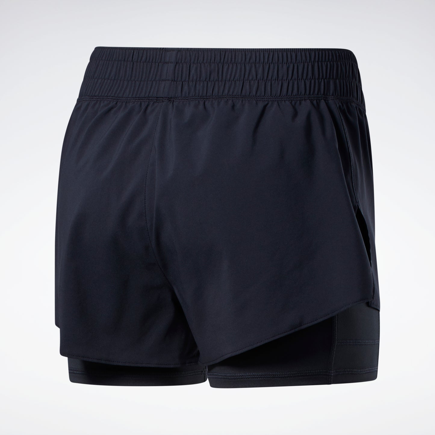 Reebok Apparel Women Running Two-In-One Shorts Black