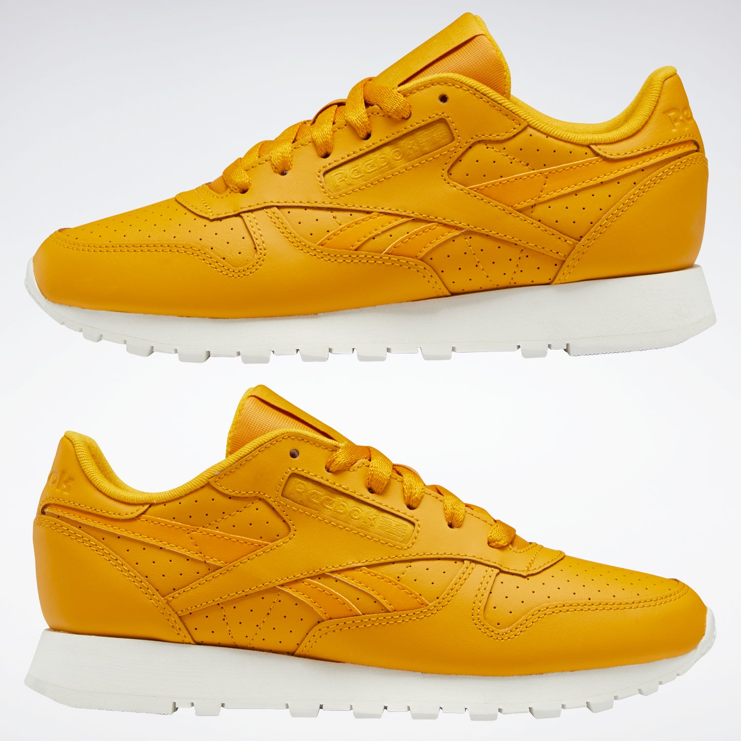 Reebok Footwear Women Classic Leather Shoes Bright Ochre/Bright Ochre/Chal
