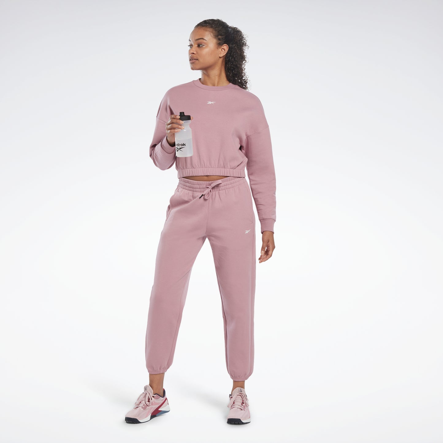 Reebok Apparel Women Dreamblend Cotton Knit Joggers Inflil