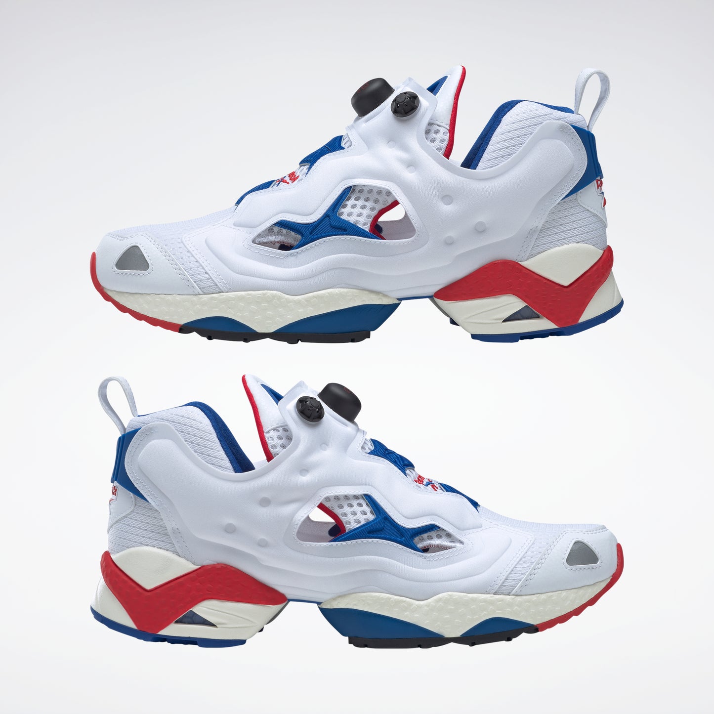 Reebok Footwear Men Instapump Fury 95 Shoes Ftwwht/Vecred/Vecblu