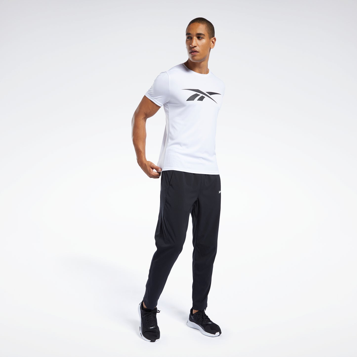 Reebok Apparel Hommes Pantalon de survêtement Workout Ready Noir