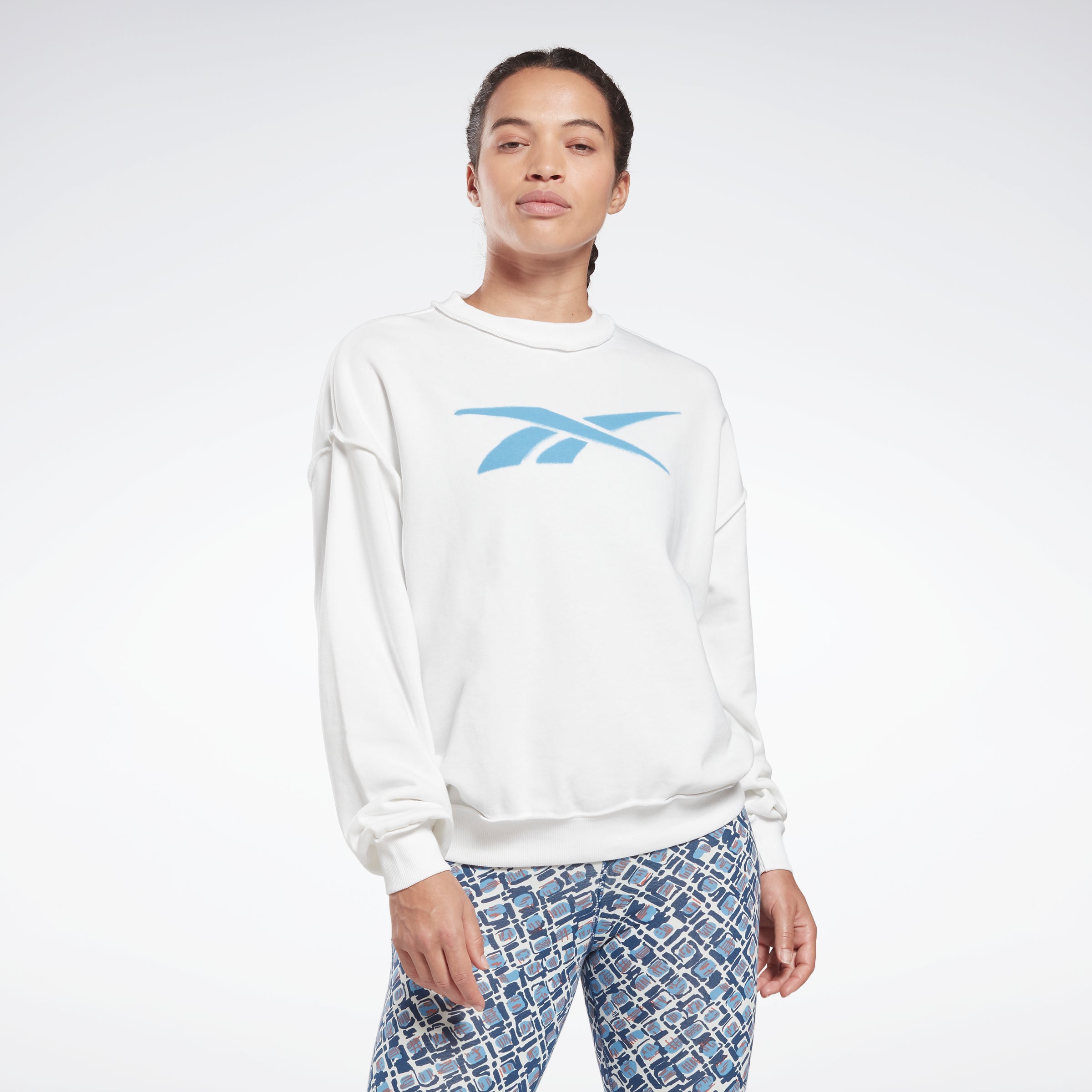 Reebok Apparel Women Myt Crew Sweatshirt White – Reebok Canada