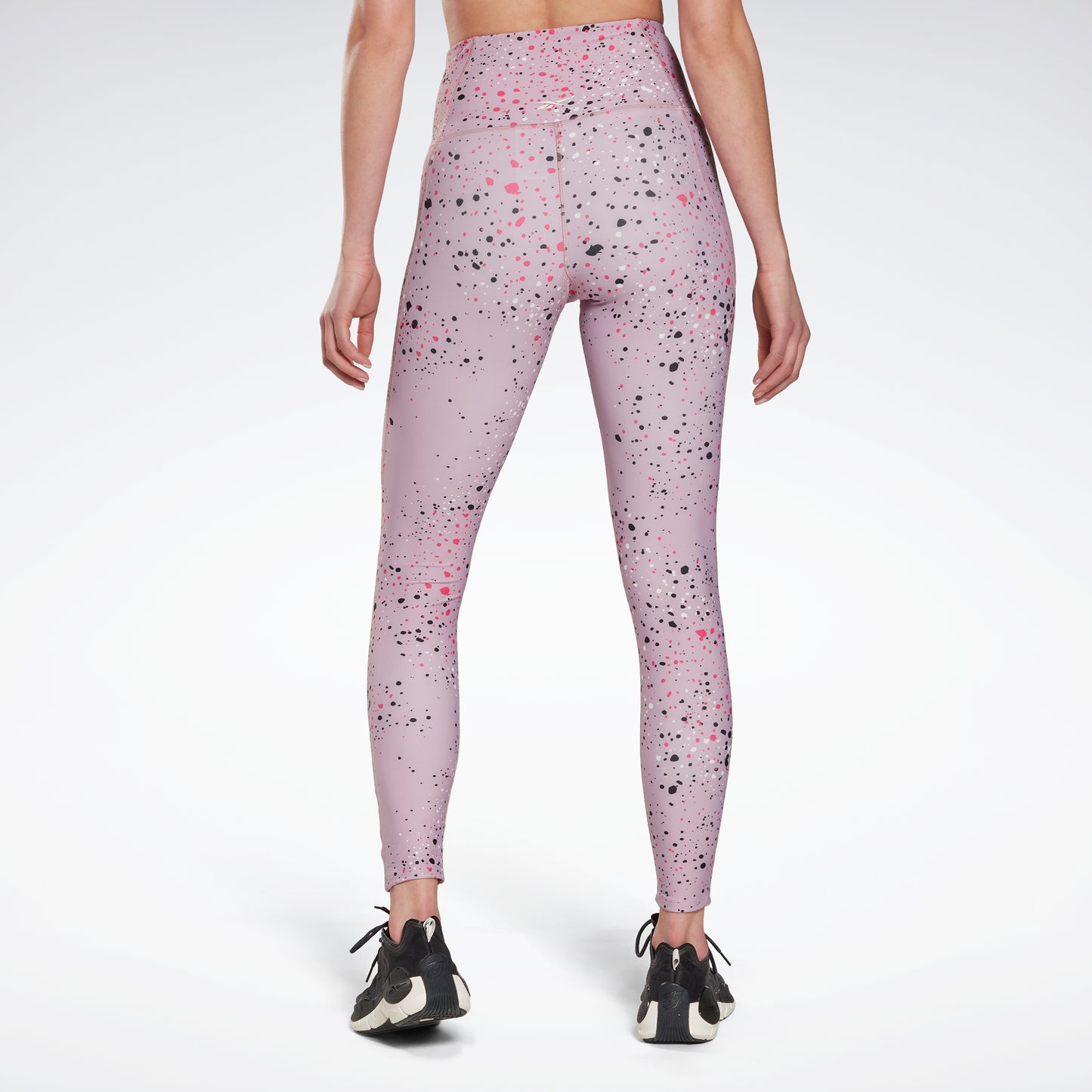 Reebok Apparel Women Lux 2.0 Multi-Colored Speckle Leggings Inflil