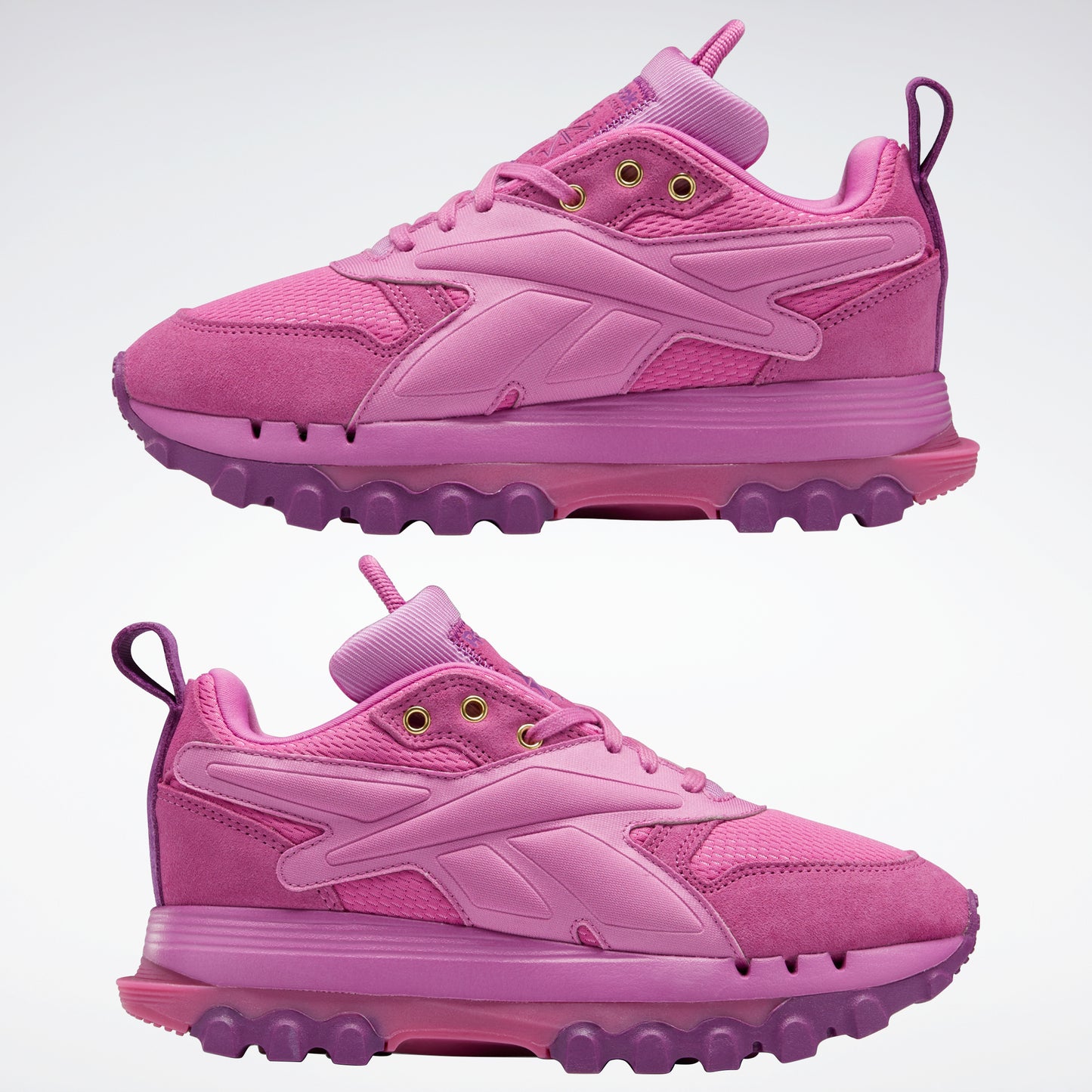 Reebok Footwear Women Cardi B Classic Leather V2 Shoes Ultrab/Auberg/Magold