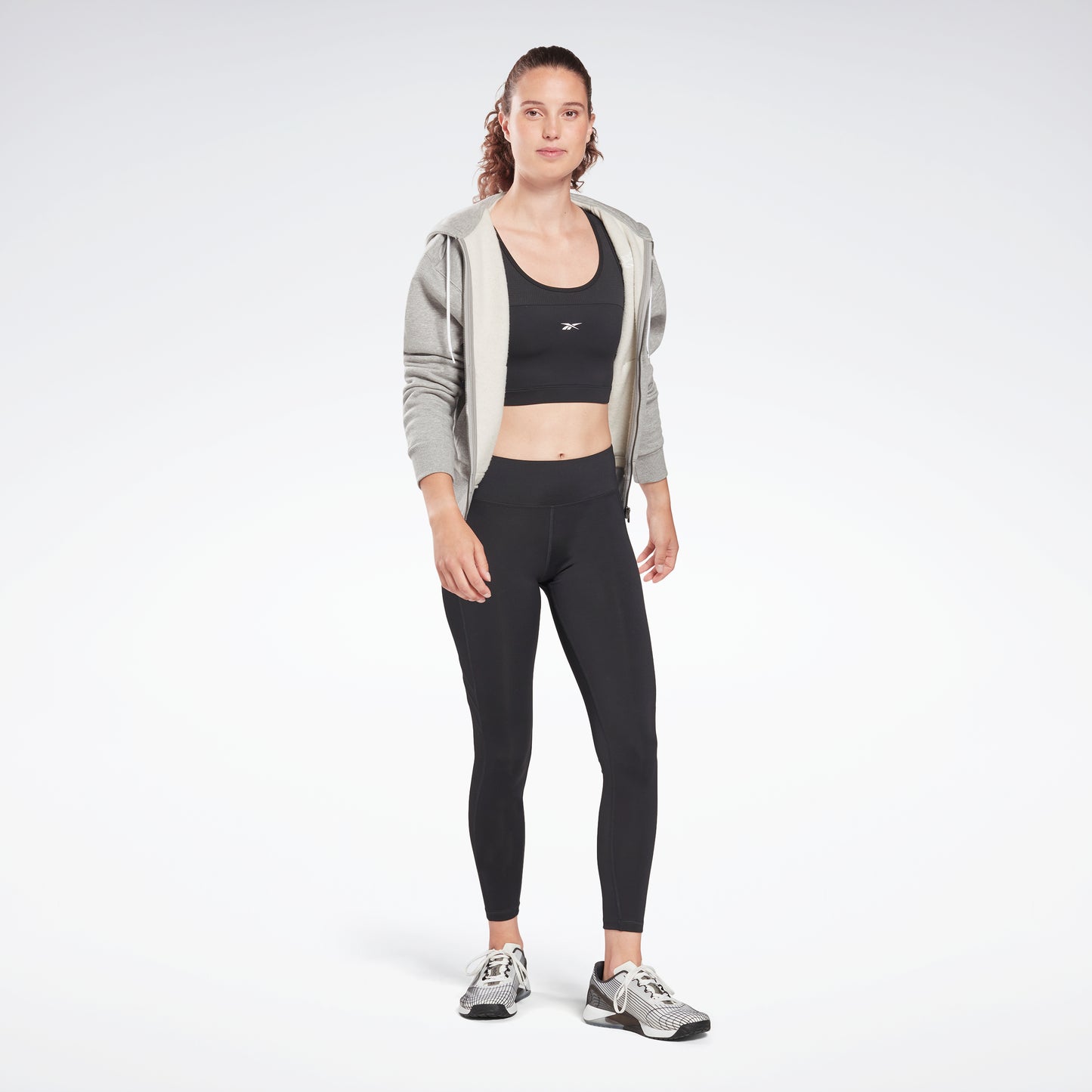 Reebok Apparel Women Workout Ready Mesh Bralette Nghblk