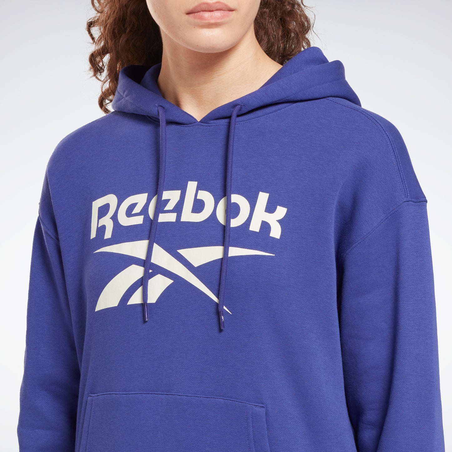 Reebok Apparel Women Reebok Identity Logo Fleece Hoodie Bolprp