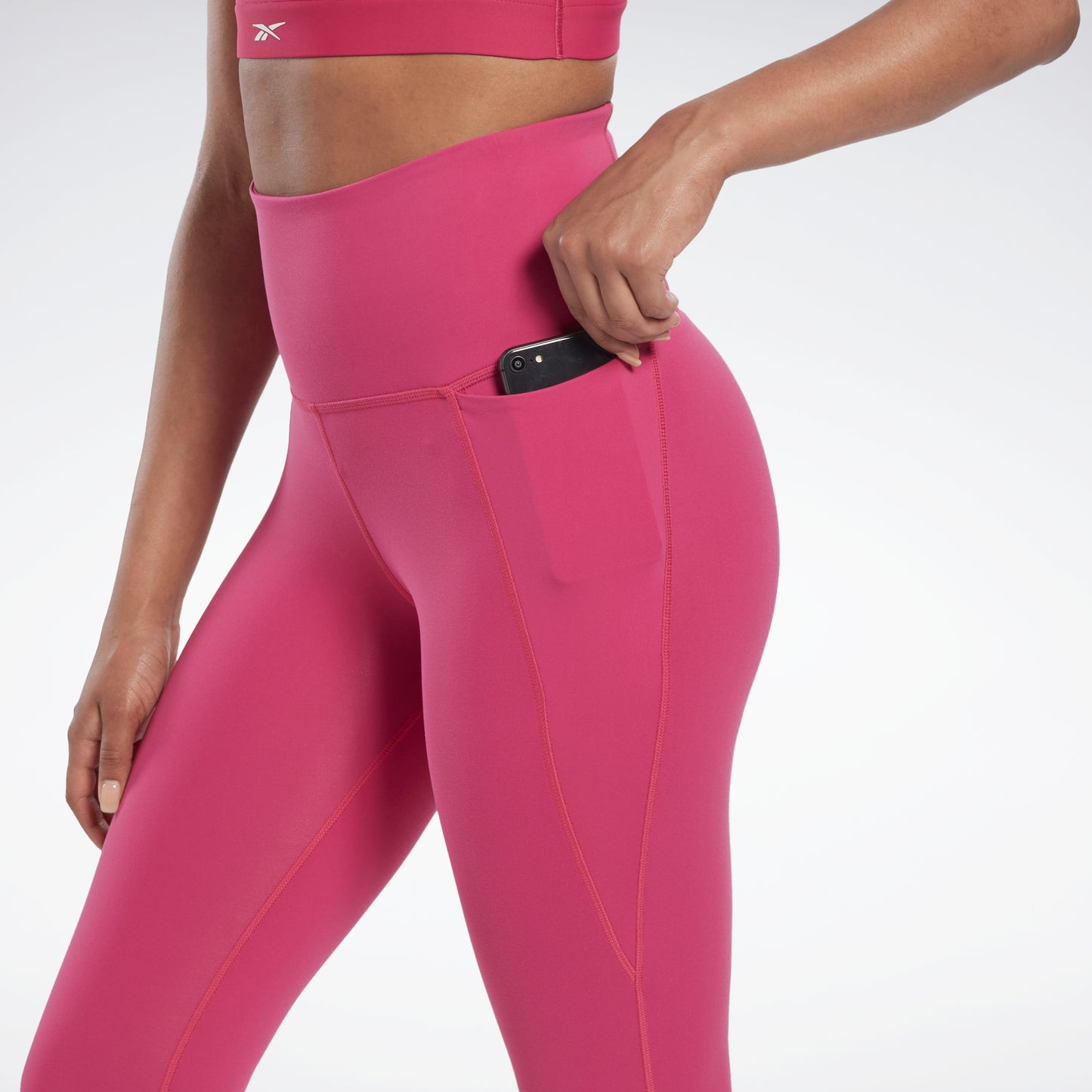 Reebok Apparel Women Lux Leggings à taille haute Seprpi