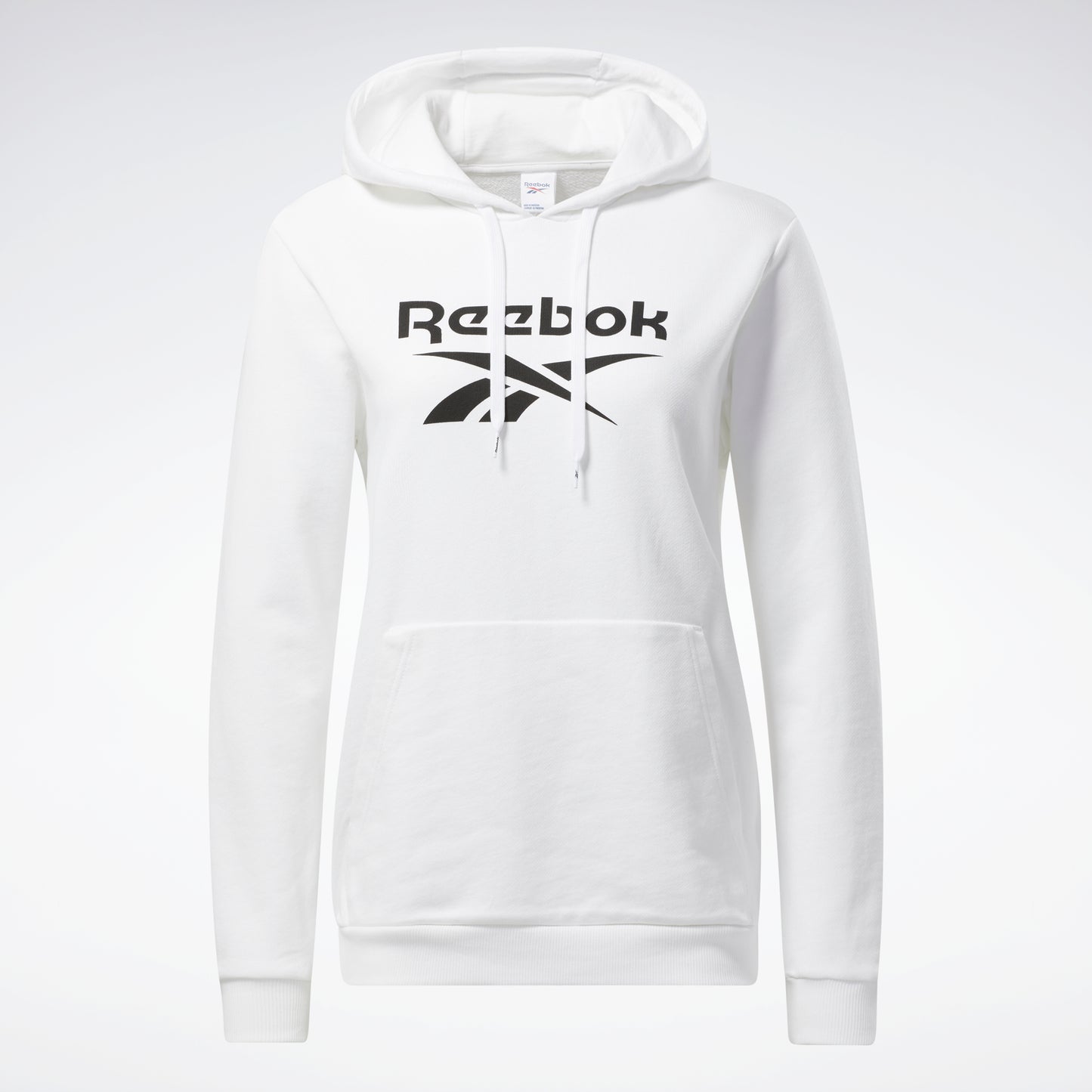 Reebok Apparel Women Classics Big Logo Hoodie Blanc