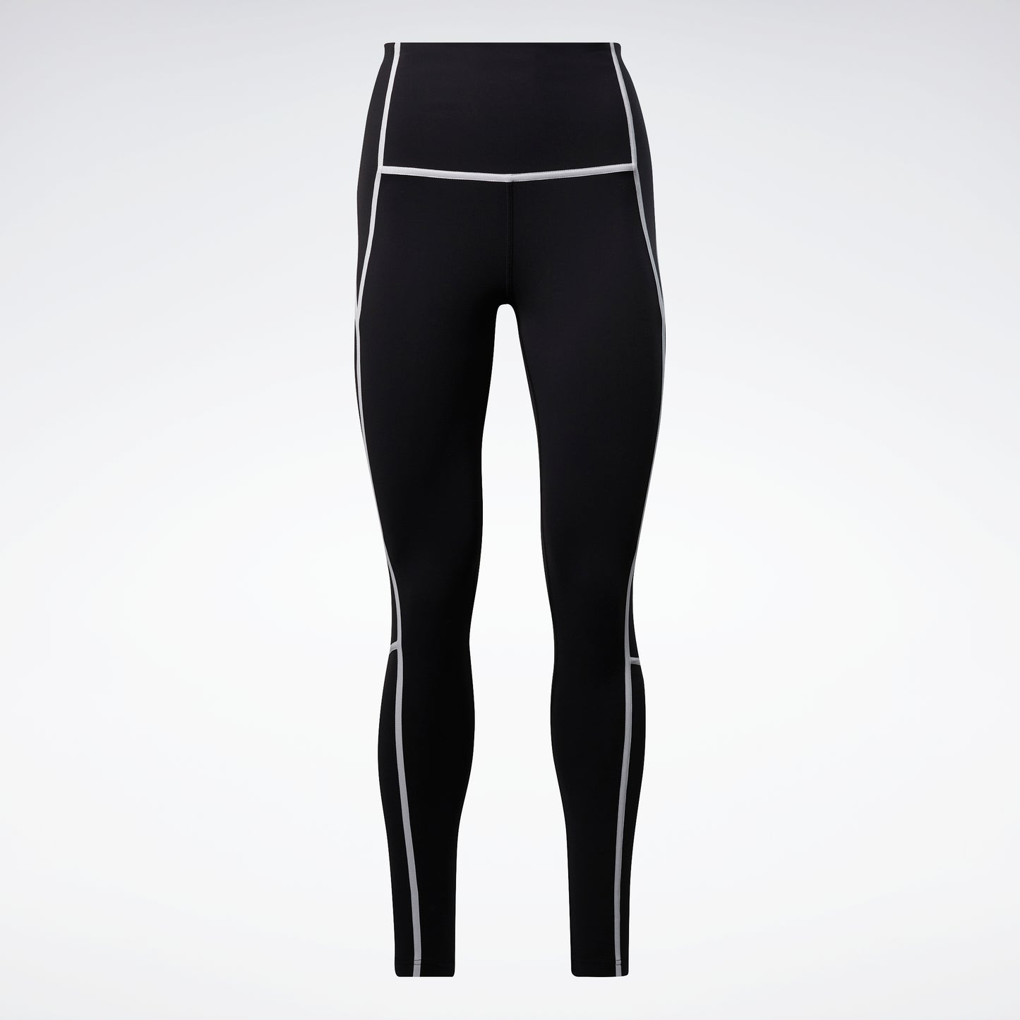 Reebok Apparel Women Lux High-Waisted Colorblock Leggings Black