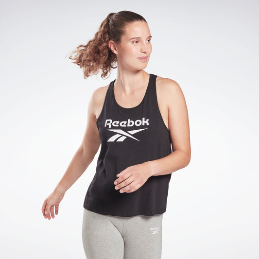 Reebok Apparel Women Reebok Identity Tank Top Black