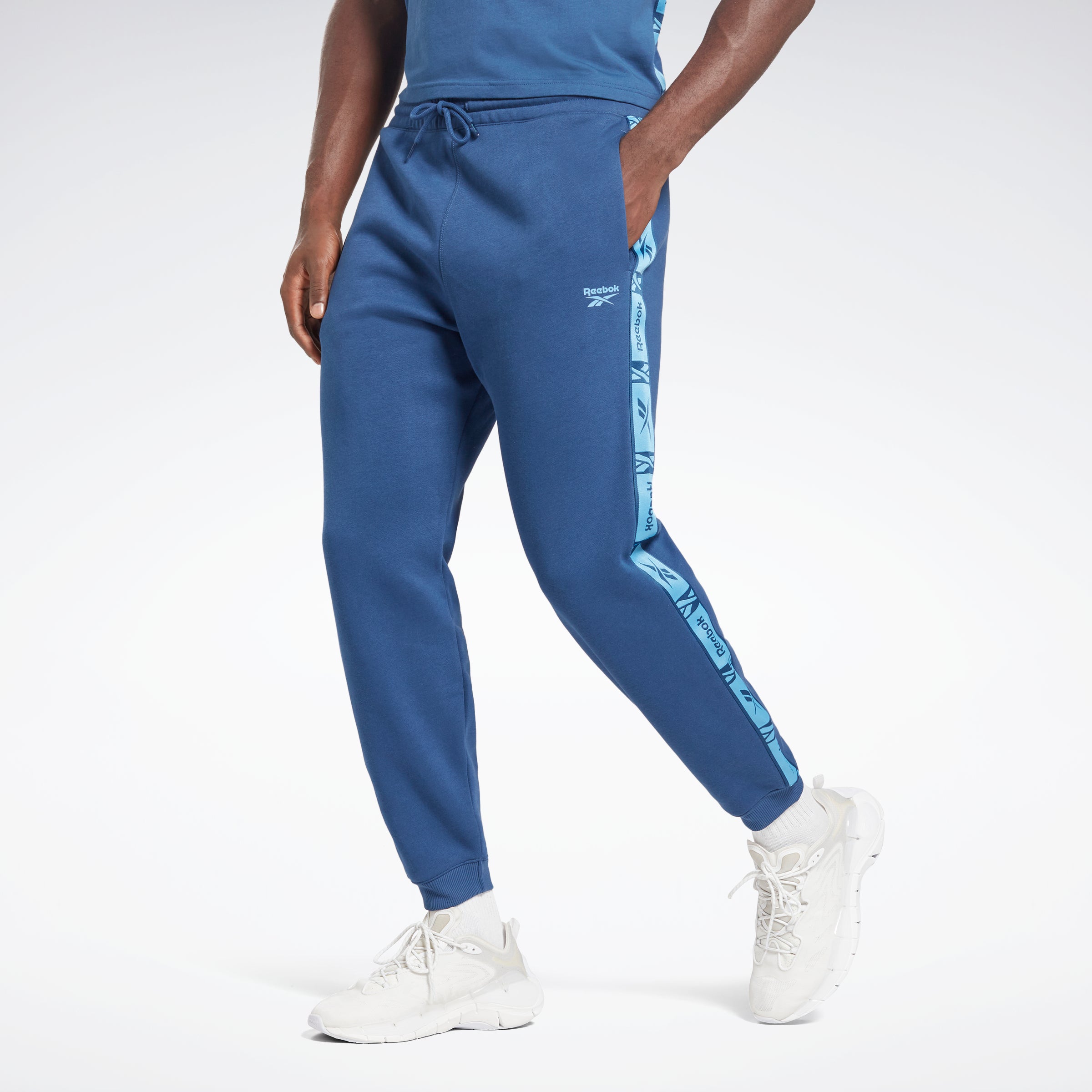 Reebok Training Essentials Pantalon de jogging athlétique pour homme Bleu  XX-Large 