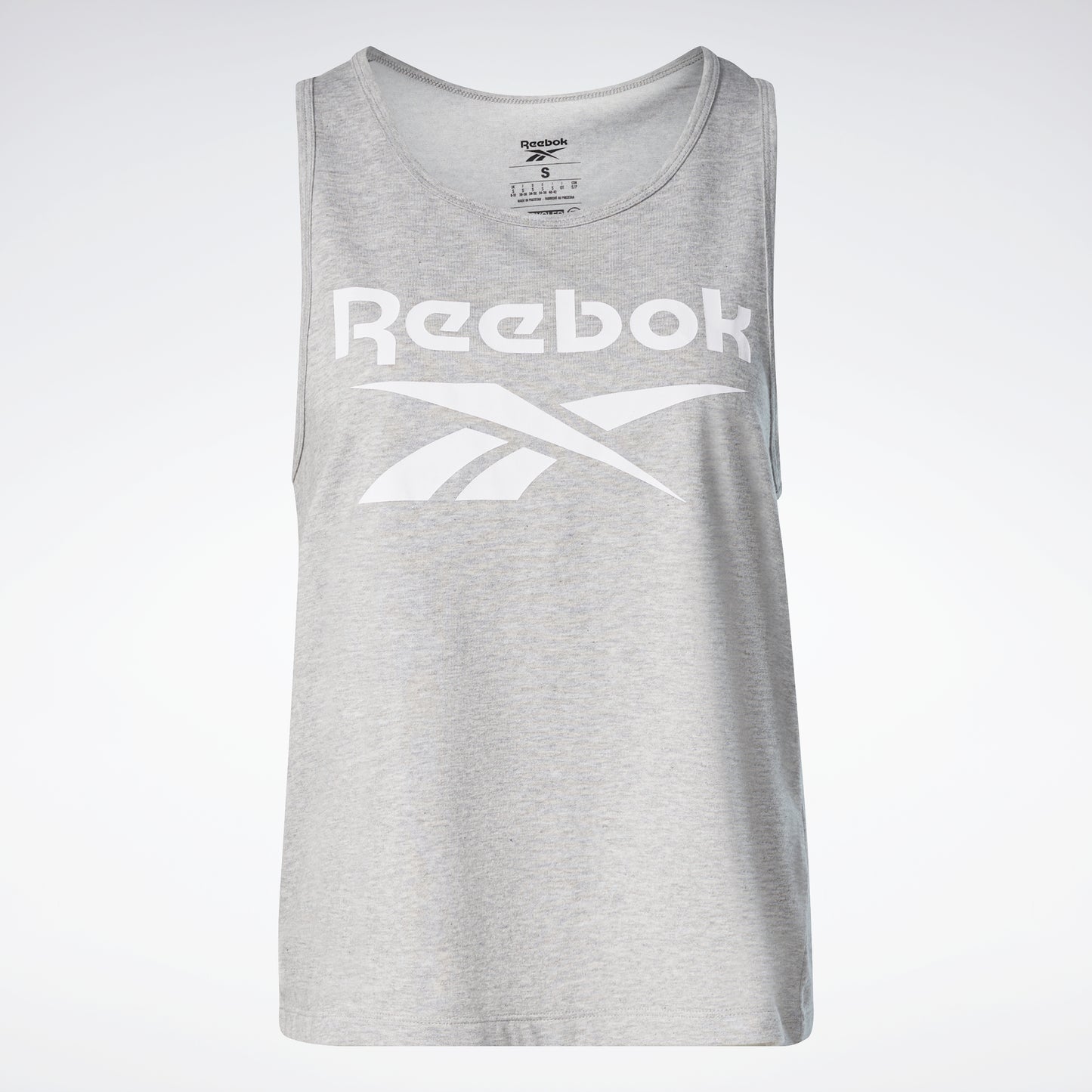Reebok Apparel Women Reebok Identity Tank Top Mgreyh