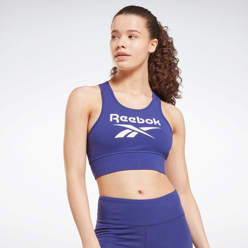 Reebok Apparel Women Reebok Identity Sports Bra Bolprp