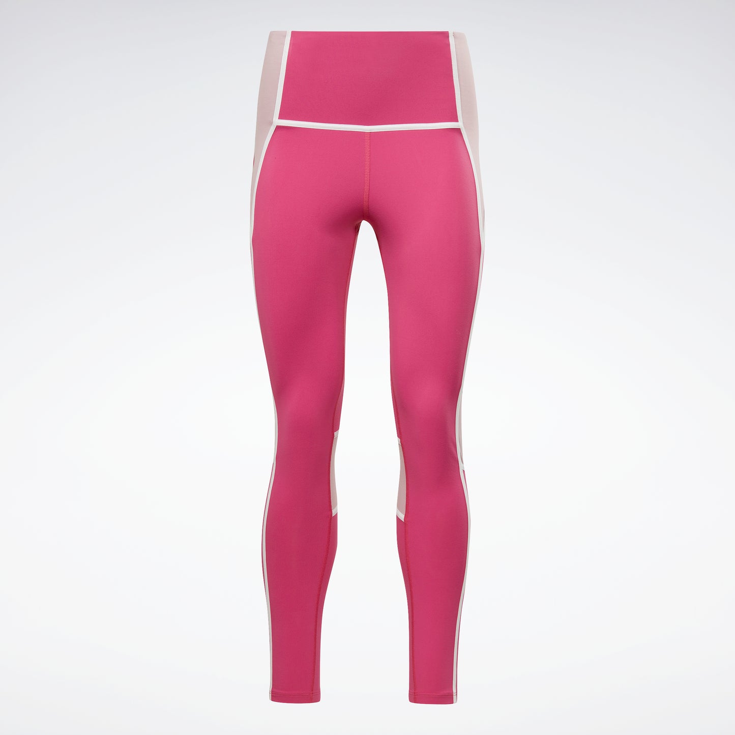 Reebok Apparel Women Lux High-Waisted Colorblock Leggings Seprpi