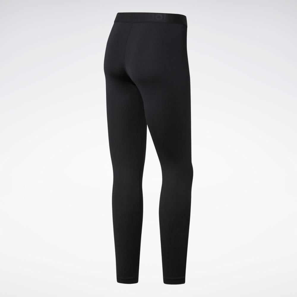 Reebok Apparel Women Reebok Workout Ready Tights BLACK