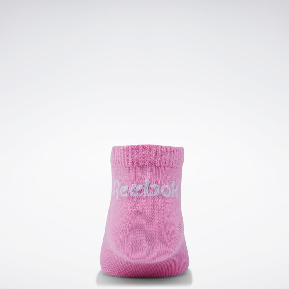 Reebok Apparel Kids Inside Socks 3 Pairs POSPNK/WILDLI/LEMGLW