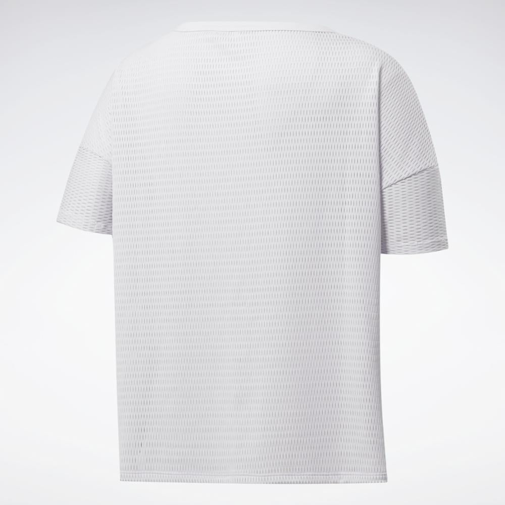 Reebok Apparel Women Perforated Tee PORCEL