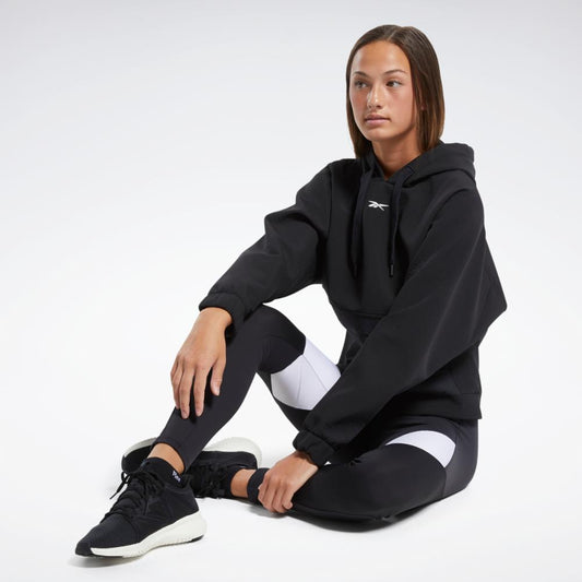 Reebok Apparel Femmes TS EDGEWRKS HOODIE NOIR