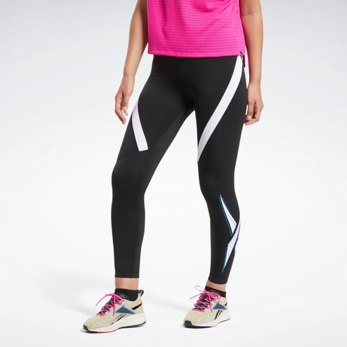 Reebok Apparel Women Workout Ready Vector Leggings NGHBLK