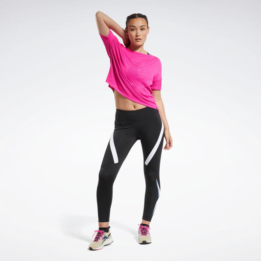Reebok Apparel Women Workout Ready Vector Leggings NGHBLK