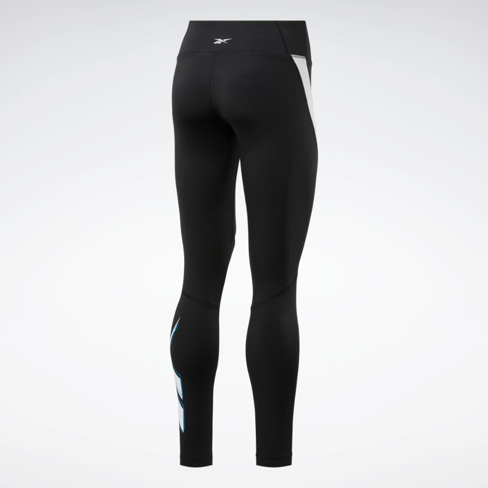 Reebok Apparel Women Workout Ready Vector Leggings NGHBLK