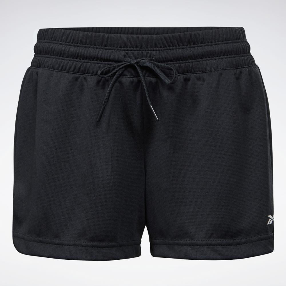 Reebok Apparel Women Reebok Workout Ready Shorts BLACK