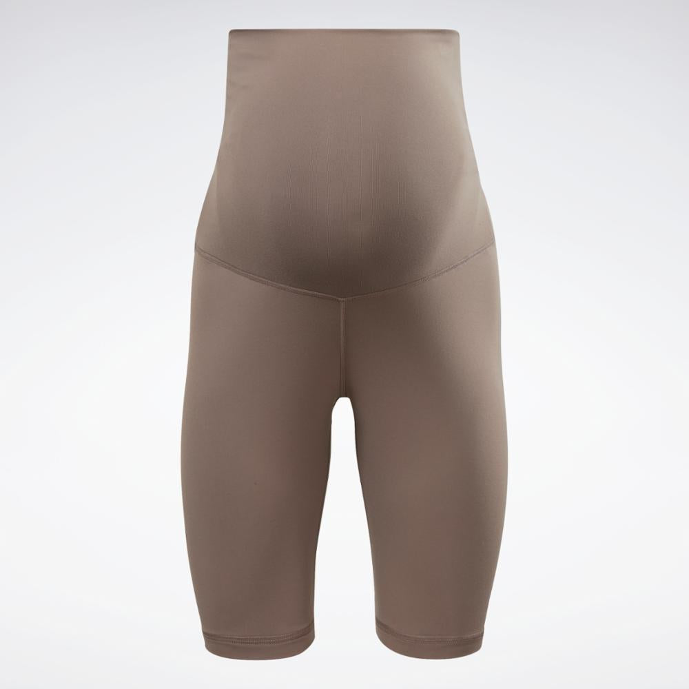 Reebok Apparel Women Maternity Bike Shorts TREKGR