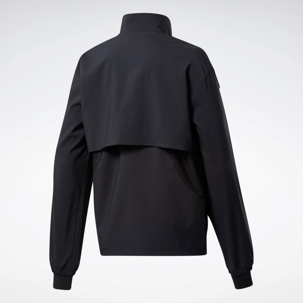 Reebok Apparel Women Running Wind Jacket BLACK