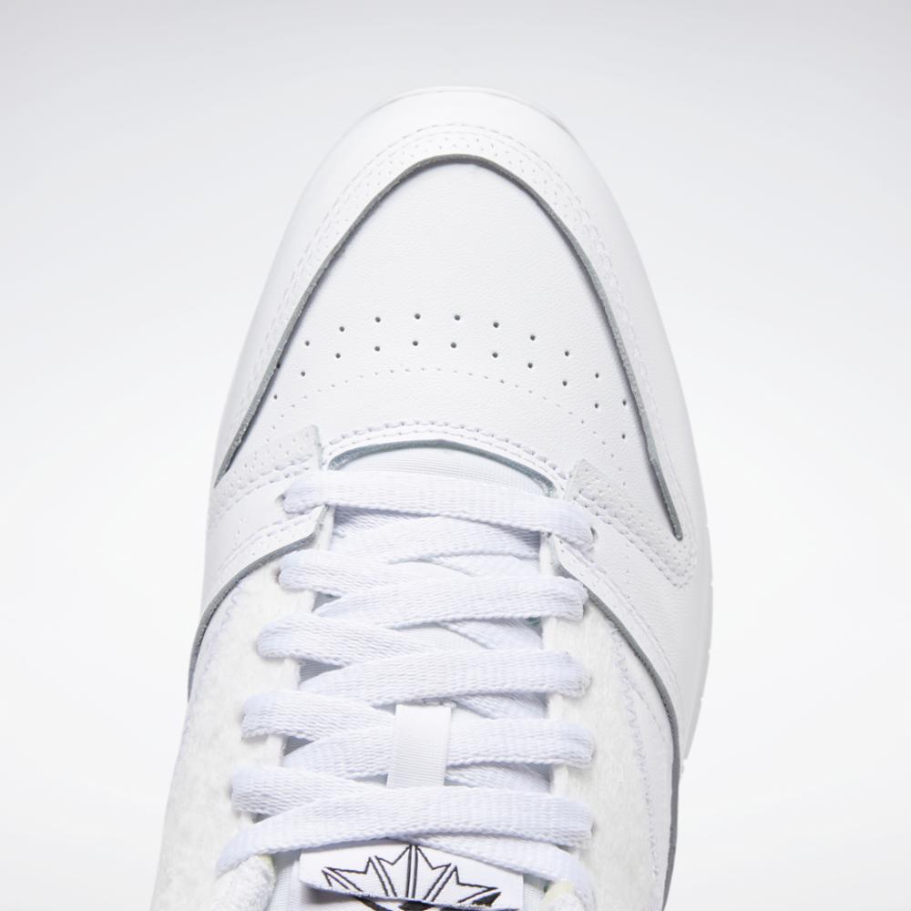 Reebok Footwear Men Maison Margiela Project 0 Classic Leather Shoes FTWWHT/BLACK/FTWWHT