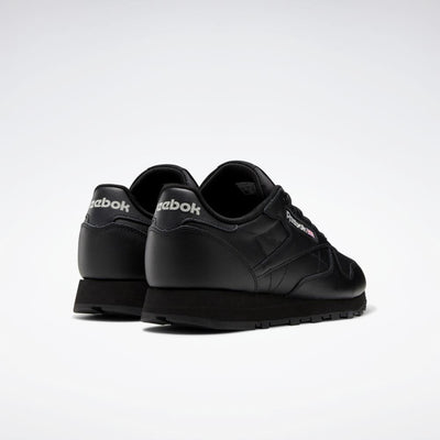 Chaussures Reebok Hommes CLASSIC LEATHER CORE BLK/CORE BLK/PURE GREY 5