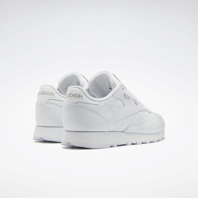 Reebok Chaussures Femme CLASSIC LEATHER FTWR WHT/FTWR WHT/PURE GREY 3