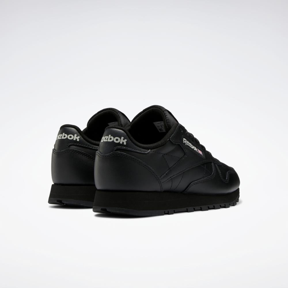 Chaussures Reebok Femmes CLASSIC LEATHER CORE BLK/CORE BLK/PURE GREY 5