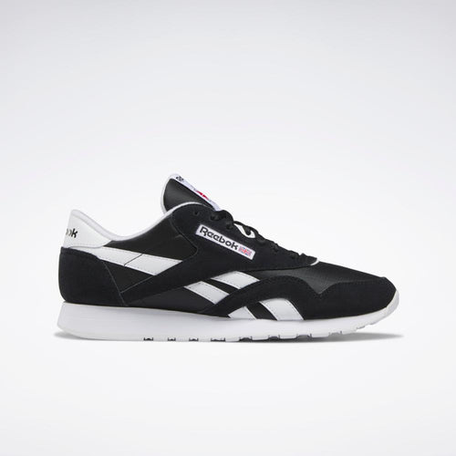 Reebok Footwear Men Classic Nylon CBLACK/FTWWHT/FTWWHT