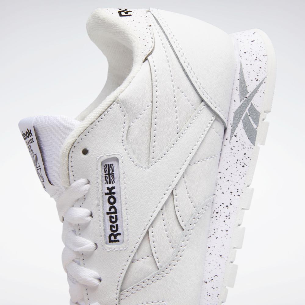 Reebok Footwear Kids Classic Leather Shoes - Grade School FTWR WHT/FTWR WHT/FTWR WHT