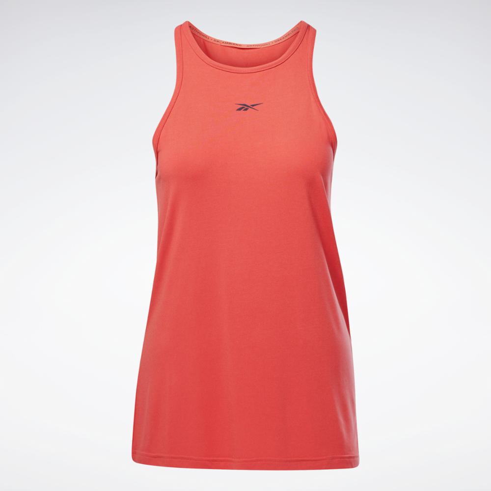 Reebok Apparel Women ACTIVCHILL+DREAMBLEND Tank Top RHODON