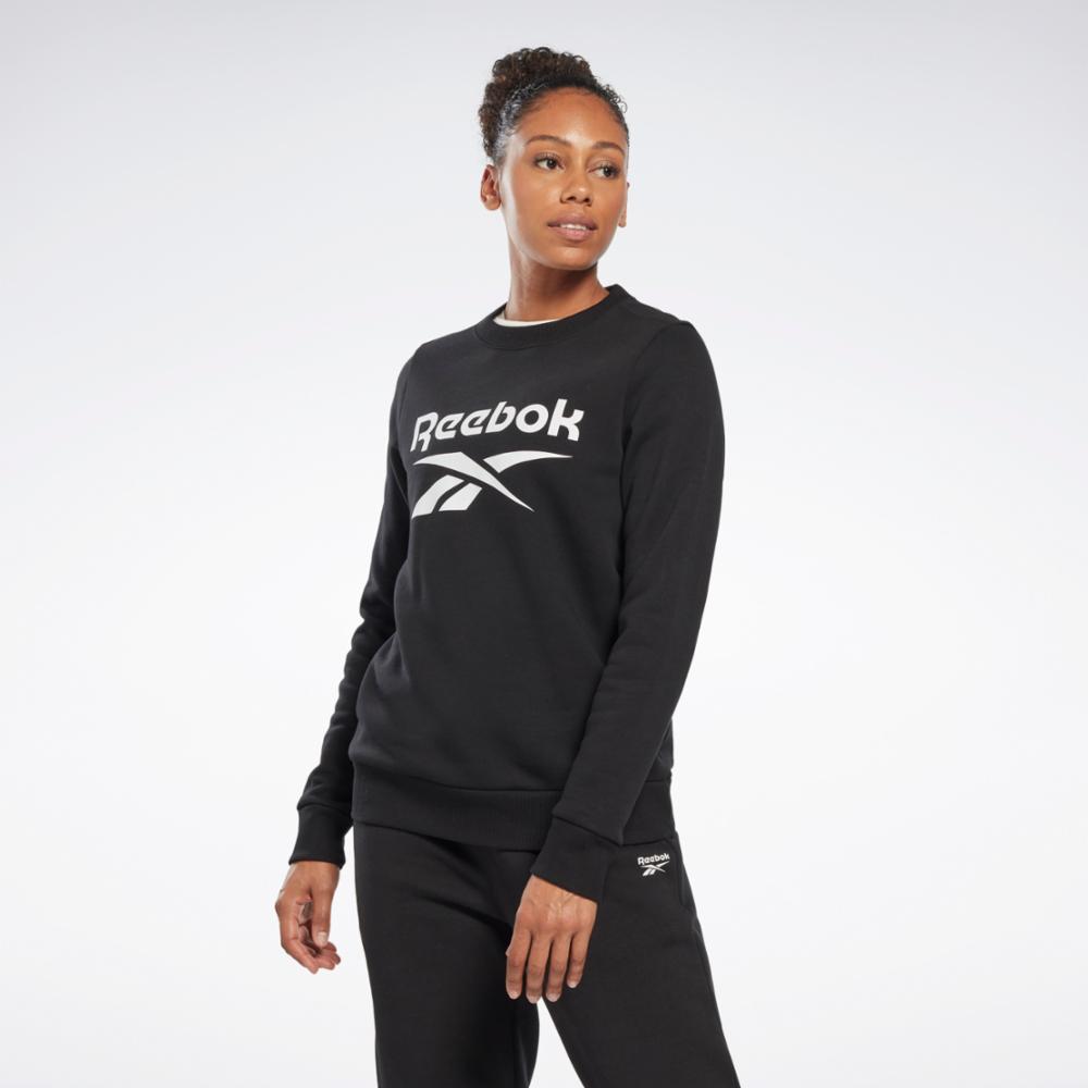 Reebok Apparel Women Reebok Identity Logo Fleece Hoodie Black – Reebok  Canada