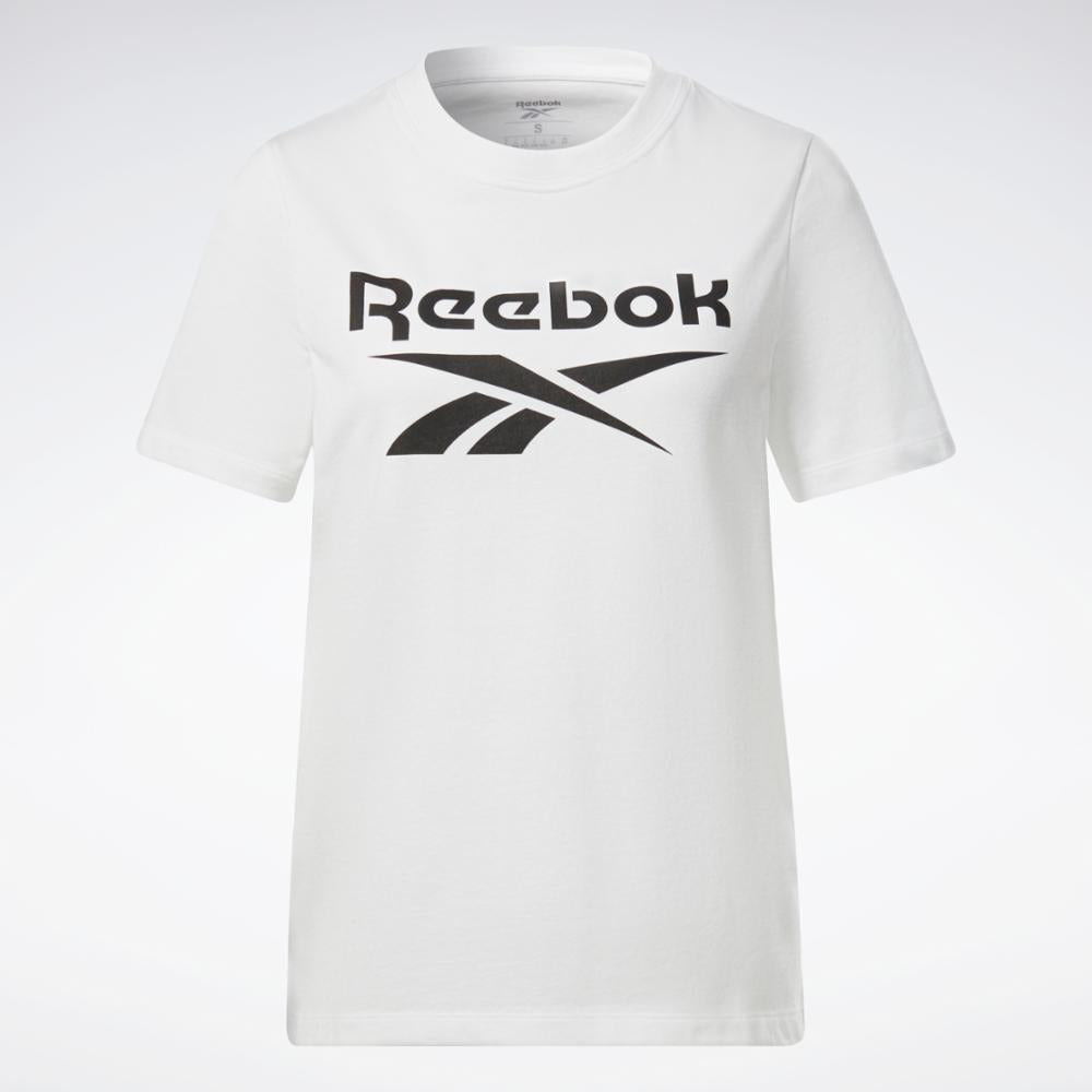Reebok Apparel Women Reebok Identity T-Shirt WHITE