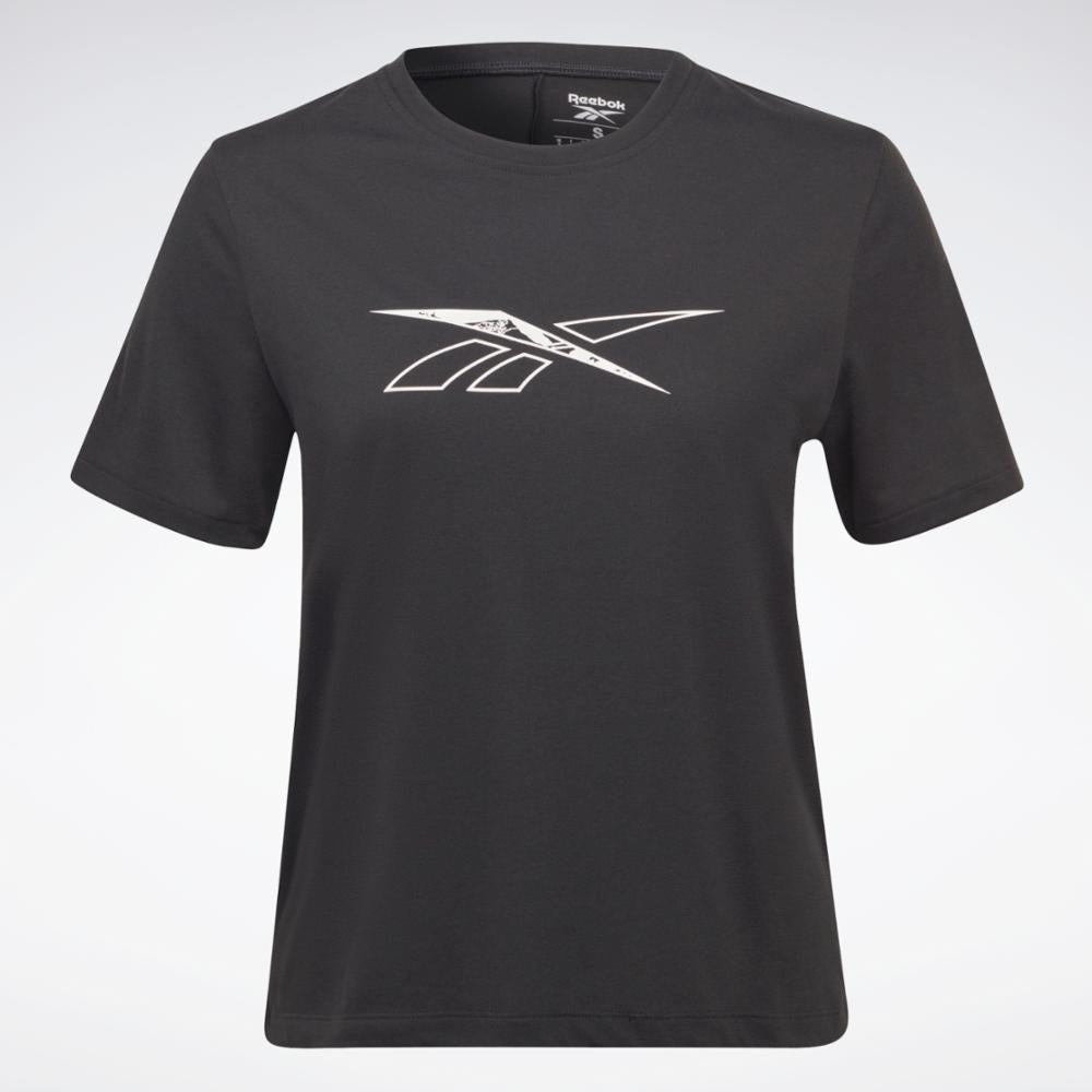 Reebok Apparel Women Workout Ready Supremium T-Shirt NGHBLK