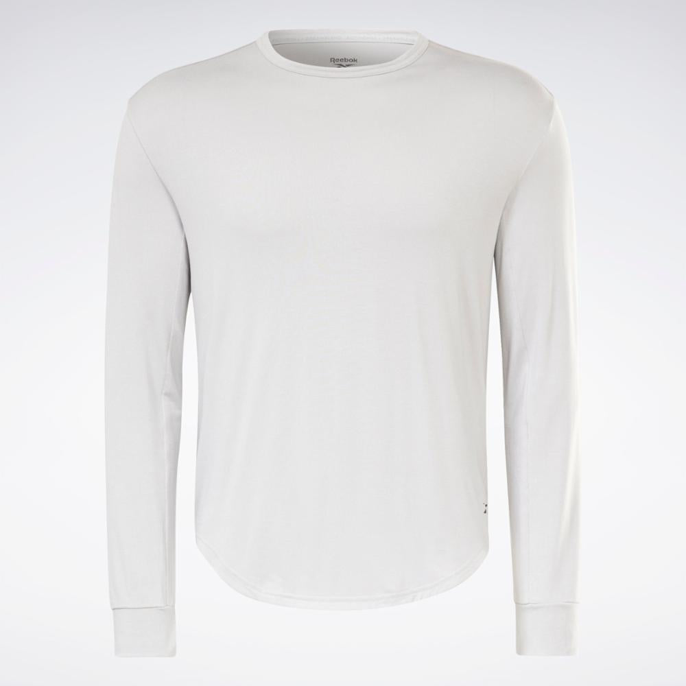 Reebok Apparel Men ACTIVCHILL+DREAMBLEND Long-Sleeve Top PUGRY3