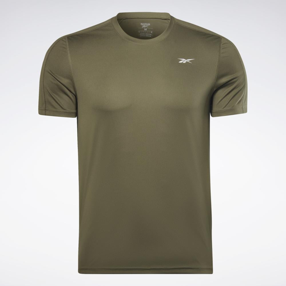 Reebok Apparel Men Training Tech T-Shirt ARMGRN