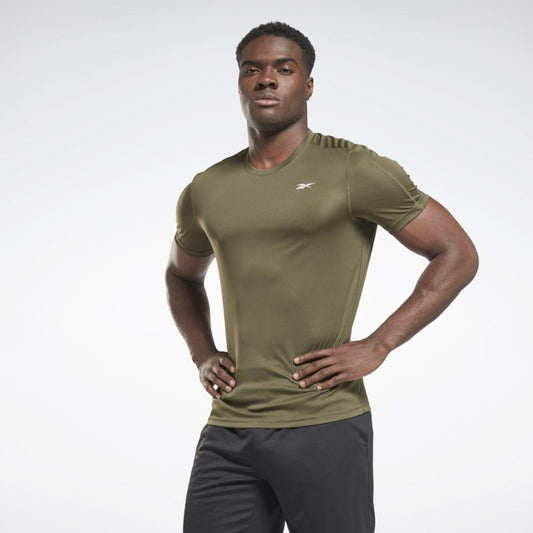 Reebok Apparel Men Training Tech T-Shirt ARMGRN