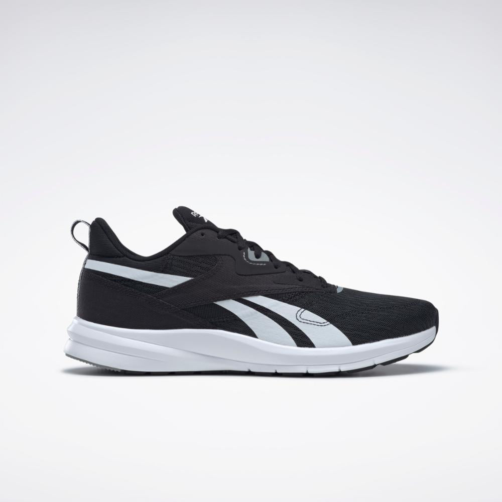 Reebok Footwear Men Reebok Runner Wide Shoes CBLACK/PUGRY5/FTWWHT