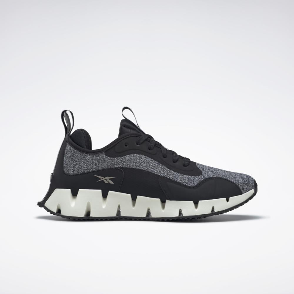 Reebok Footwear Women Zig Dynamica Women's Shoes BLACK/CHALK