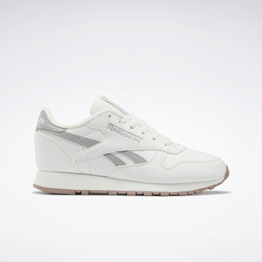 Reebok Footwear Women CLASSIC LEATHER SHOES CHALK/PUGRY3/TAUPE