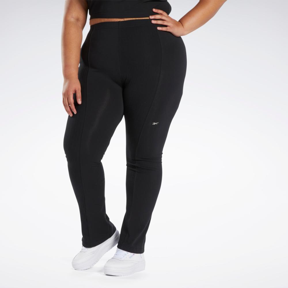 Reebok Crossfit athletic leggings black size Large