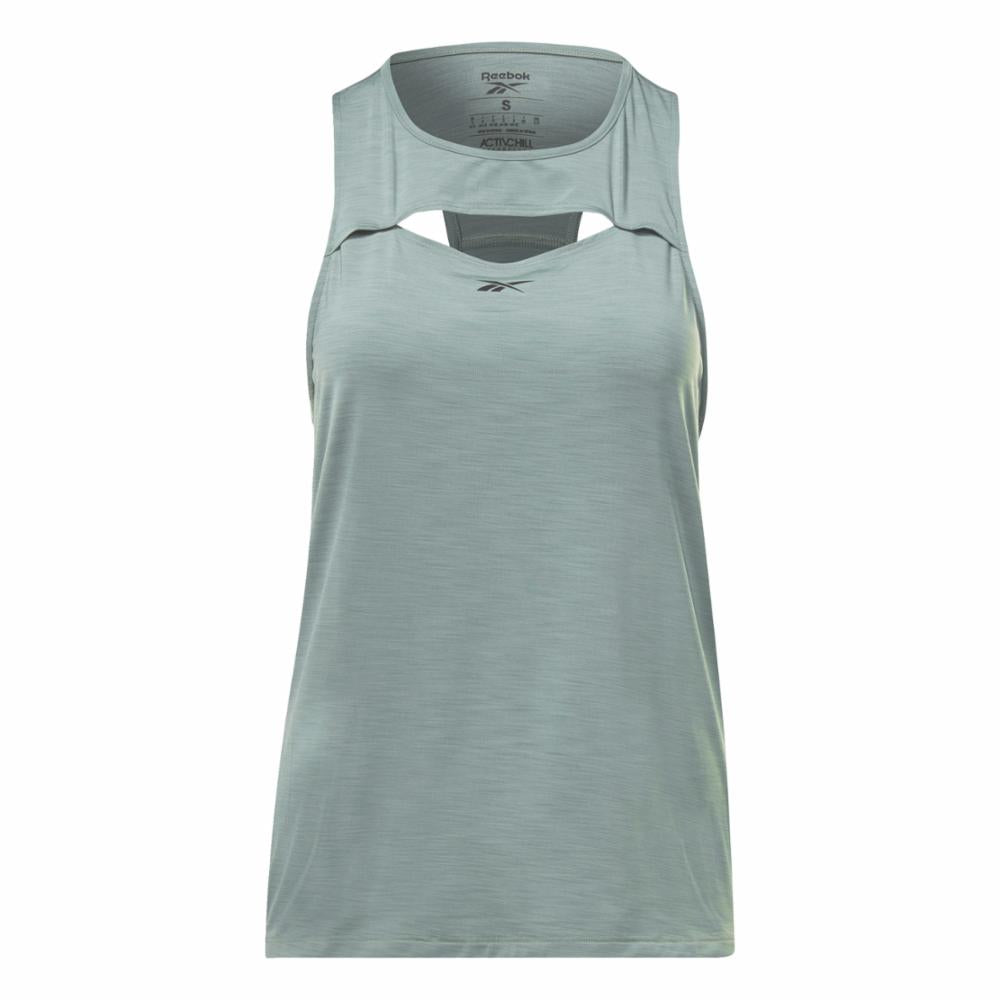 Reebok Apparel Women ACTIVCHILL Athletic Tank Top HARGRN