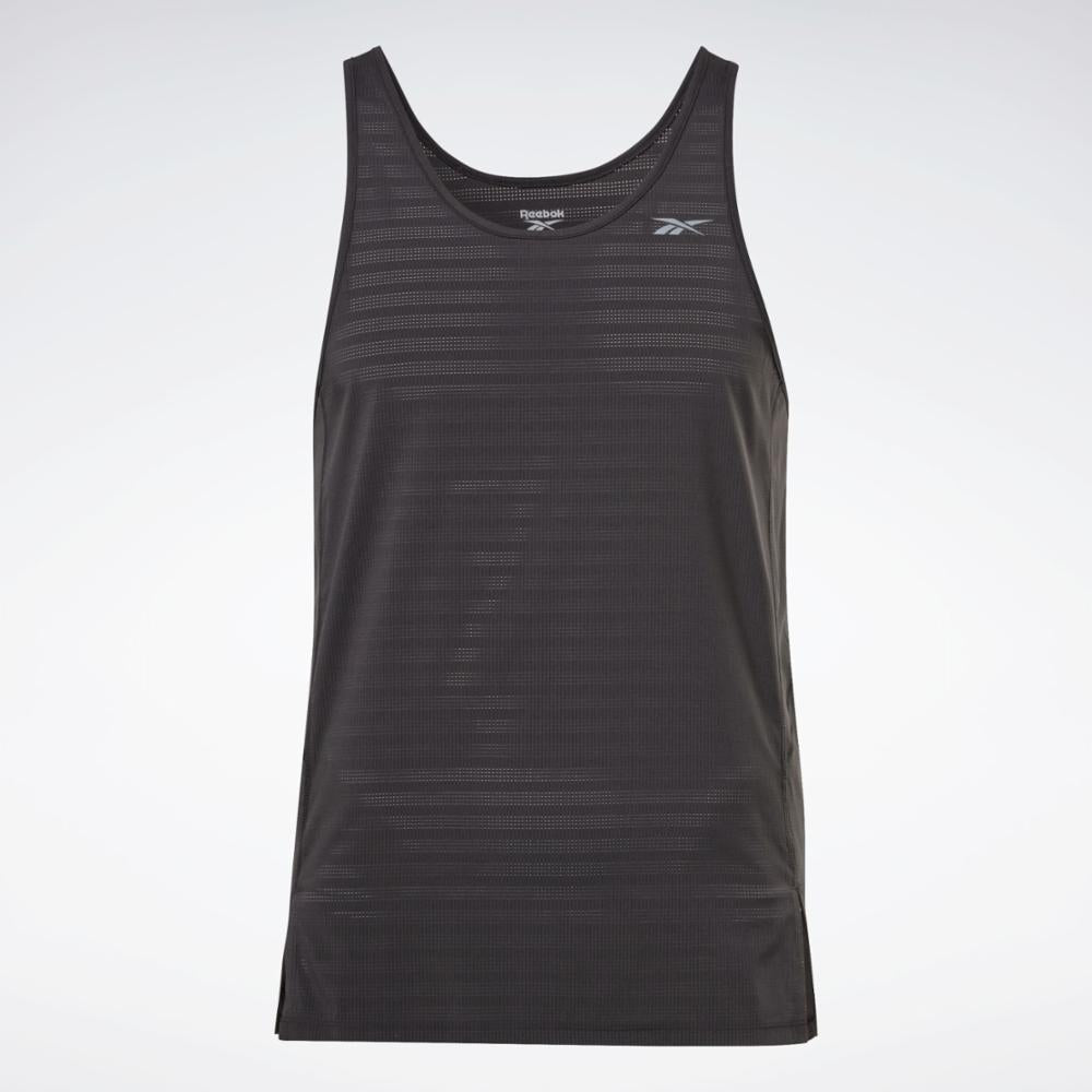 Reebok Apparel Men Speed Tank Top BLACK