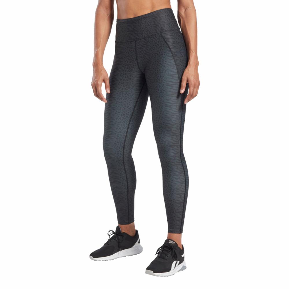 Reebok Lux High-waisted Colorblock Tights (plus Size) Womens