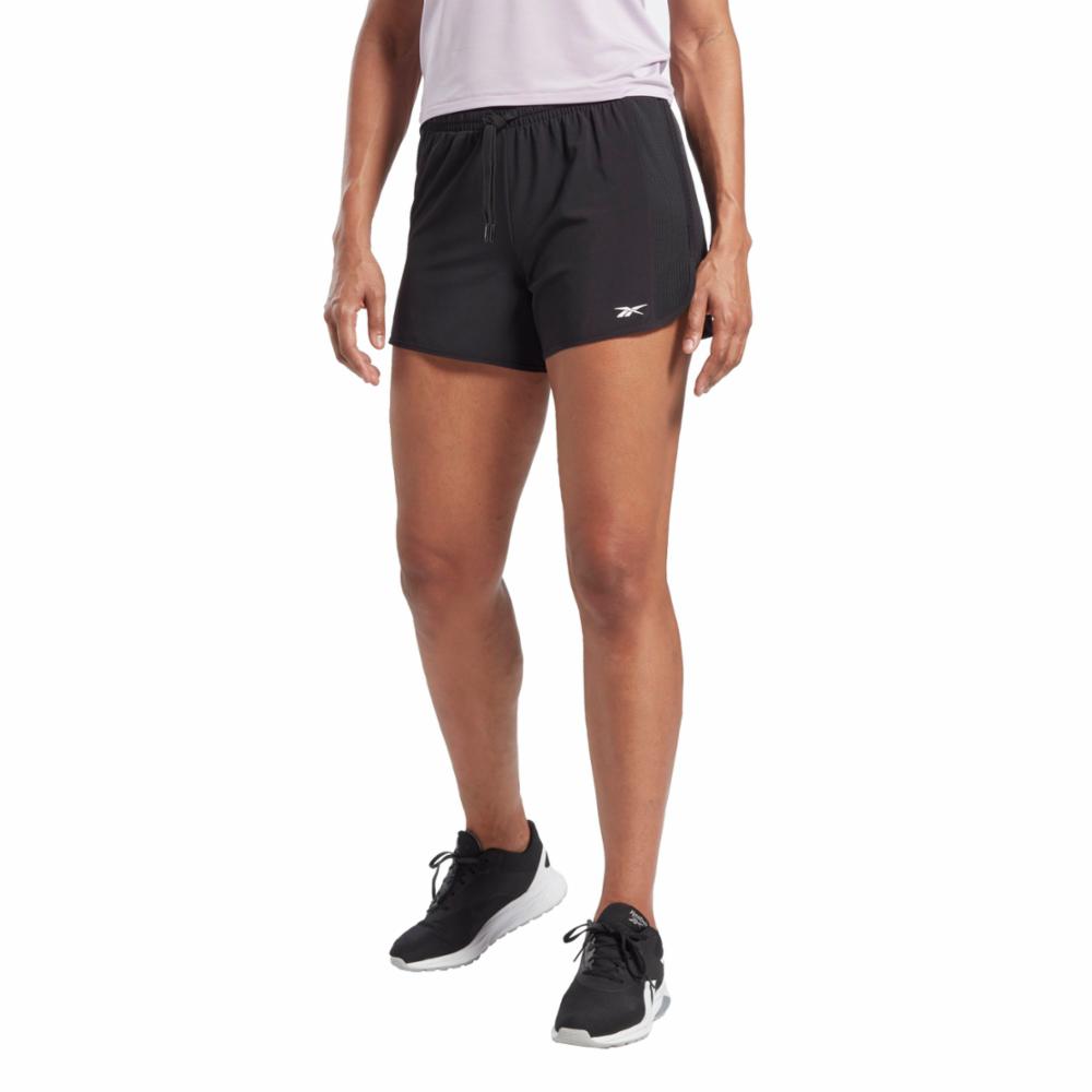 Reebok Two-in-One Running Shorts, Black, S
